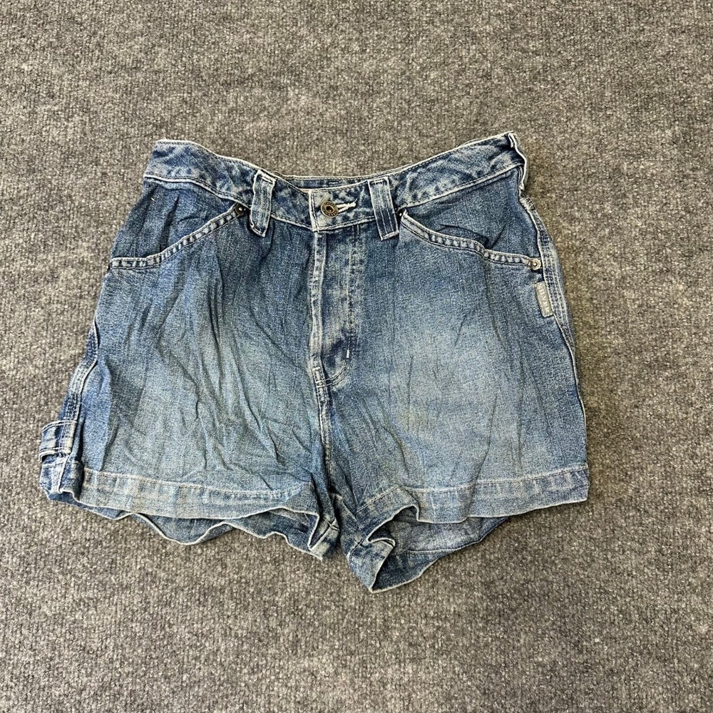 Silver Jeans Denim Shorts Womens Size 29 Blue Carpenter Cotton Medium Wash Y2K